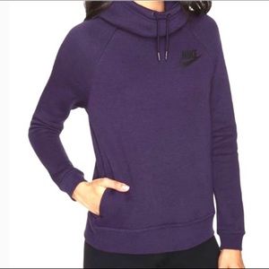 Nike Funnel Neck Sweatshirt Hoodie Size Small